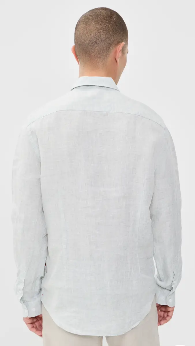 Orlebar Brown Giles Linen Classic Shirt | Thumbnail 3 Orlebar Brown Giles Linen Classic Shirt | Thumbnail 3