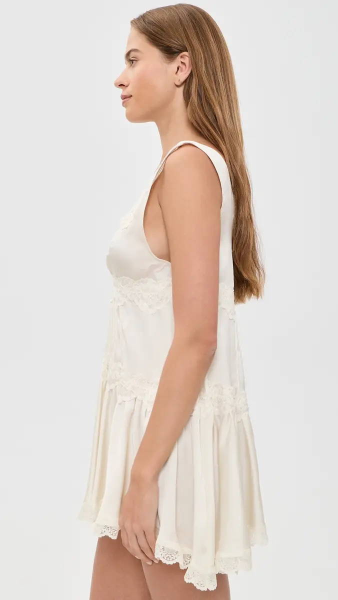 Free People In This Groove Mini Slip Dress | Thumbnail 4