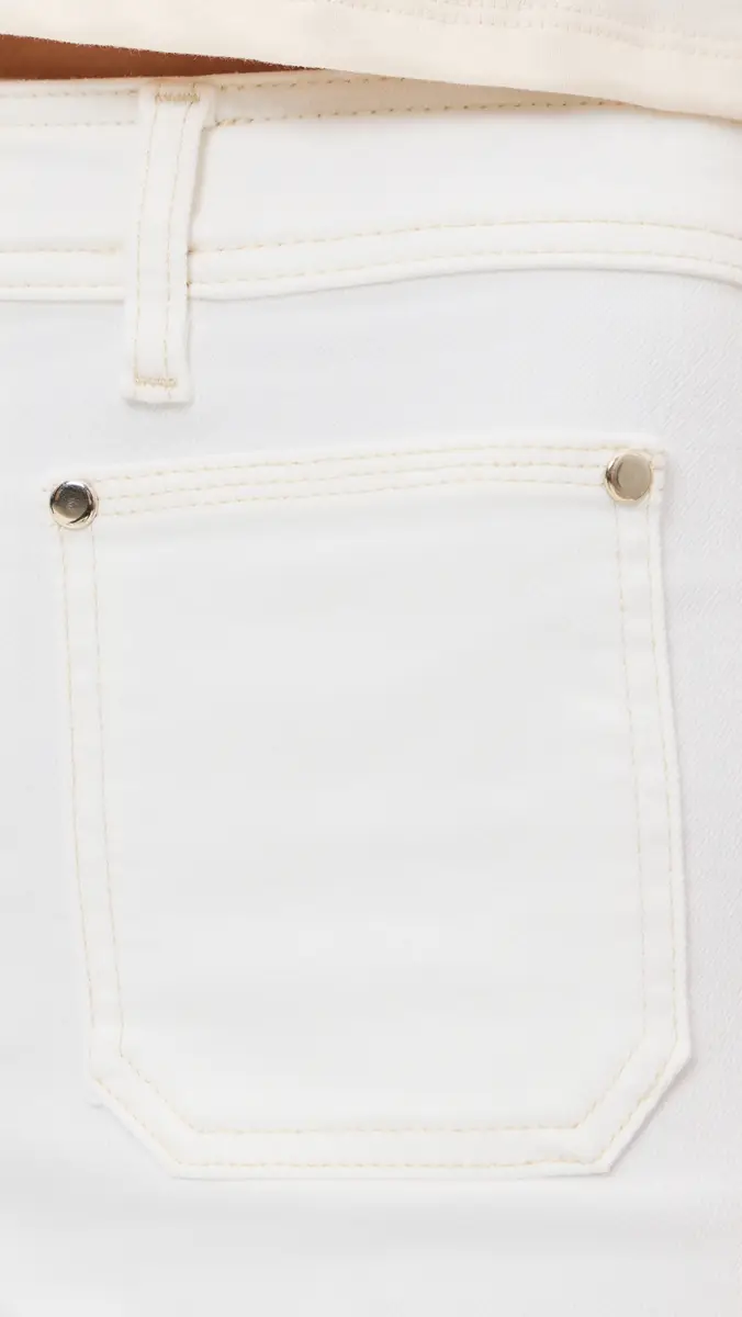 FRAME Le Slim Palazzo Crop Harbor Jeans Au Natural Clean | Thumbnail 6