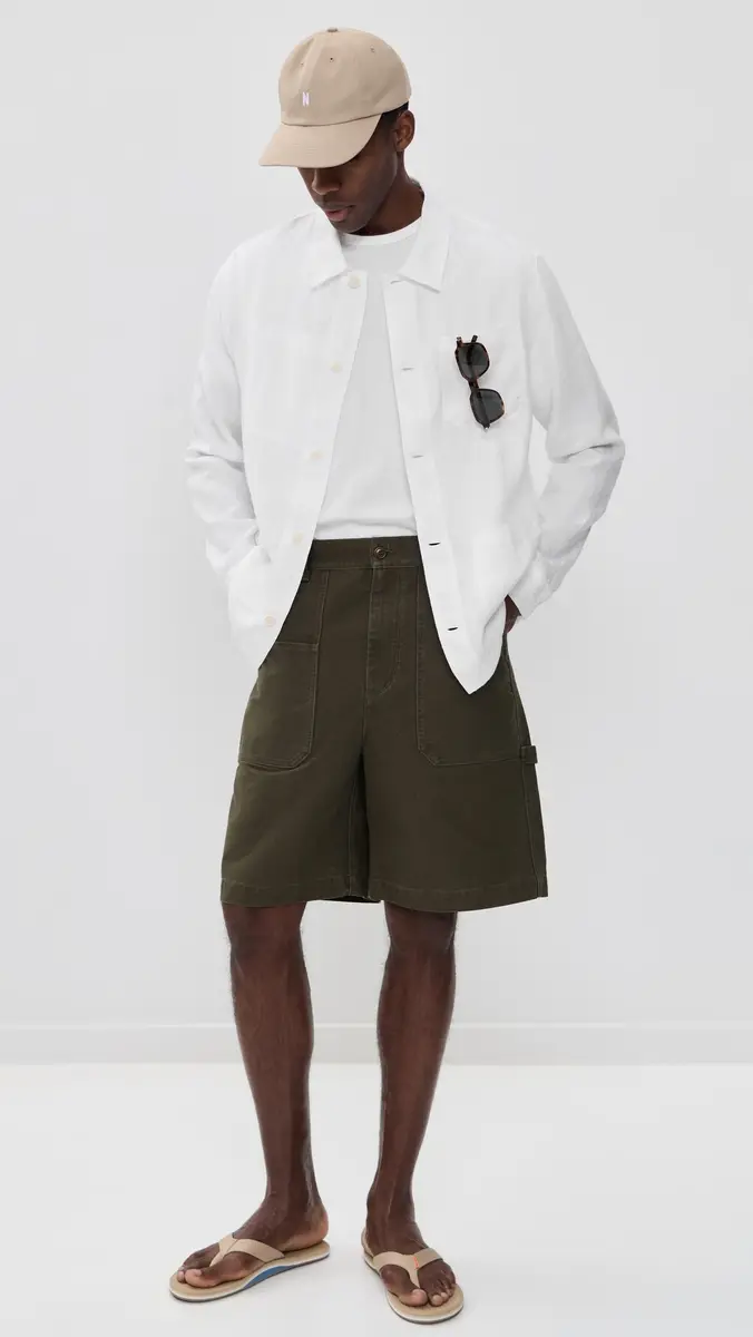 Vilebrequin Corentin Linen Solid Overshirt | Thumbnail 2 Vilebrequin Corentin Linen Solid Overshirt | Thumbnail 2