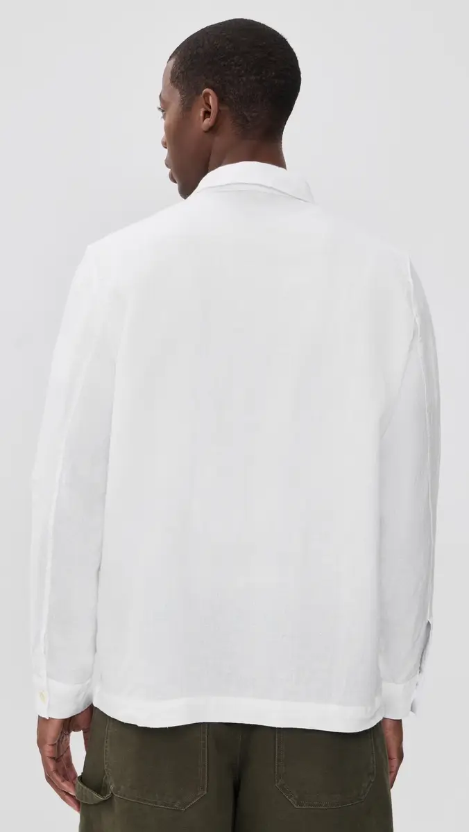 Vilebrequin Corentin Linen Solid Overshirt | Thumbnail 4 Vilebrequin Corentin Linen Solid Overshirt | Thumbnail 4