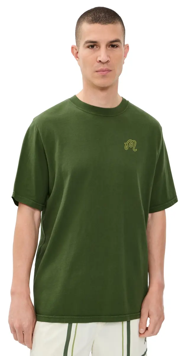Malbon Bermuda Trinity Tee Chive | Image 1 Malbon Bermuda Trinity Tee Chive | Image 1