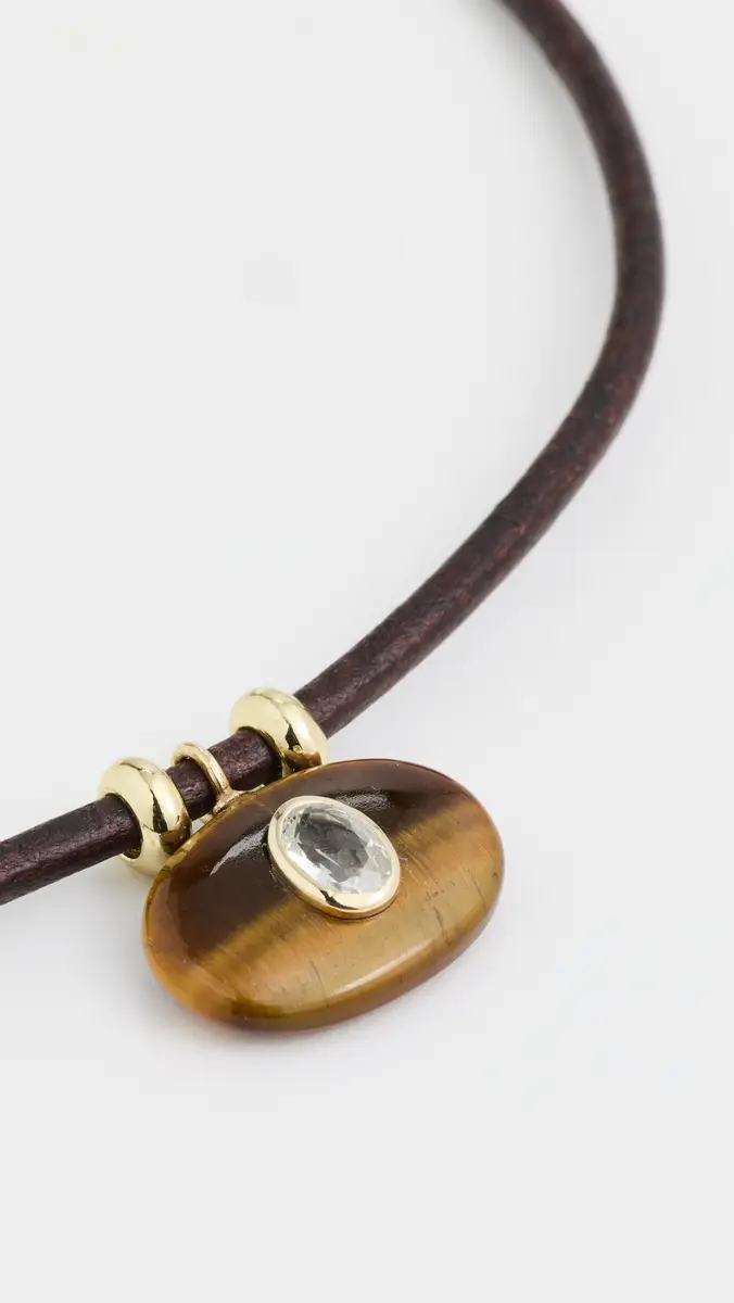 Lacey Ryan Tiger's Eye Horizontal Treasure Necklace | Thumbnail 4