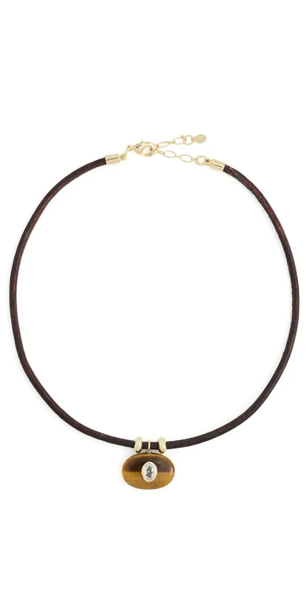 Lacey Ryan Tiger's Eye Horizontal Treasure Necklace
