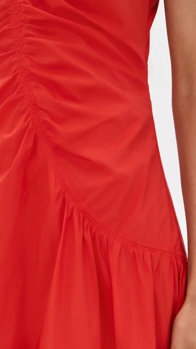 Theory Asymmetrical Ruched Tank Dress | Thumbnail 6