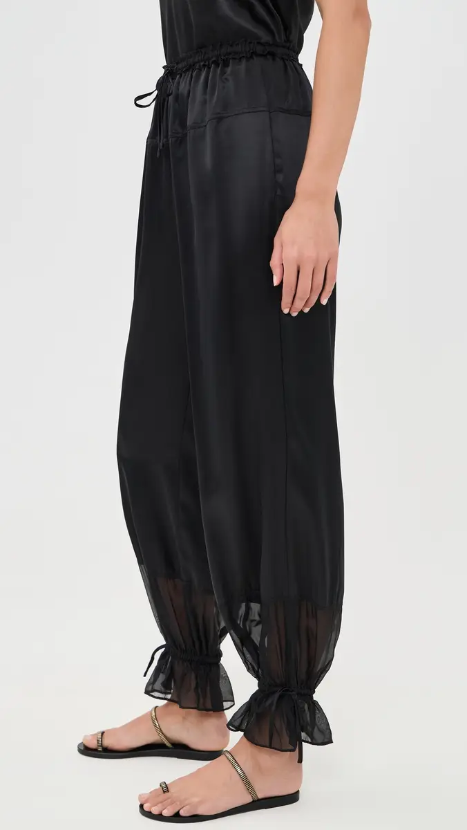 Ulla Johnson Camile Silk Cinched Pants | Thumbnail 4