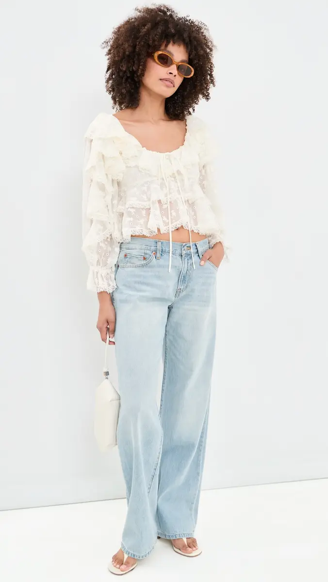 For Love & Lemons Lilou Blouse | Thumbnail 5 For Love & Lemons Lilou Blouse | Thumbnail 5