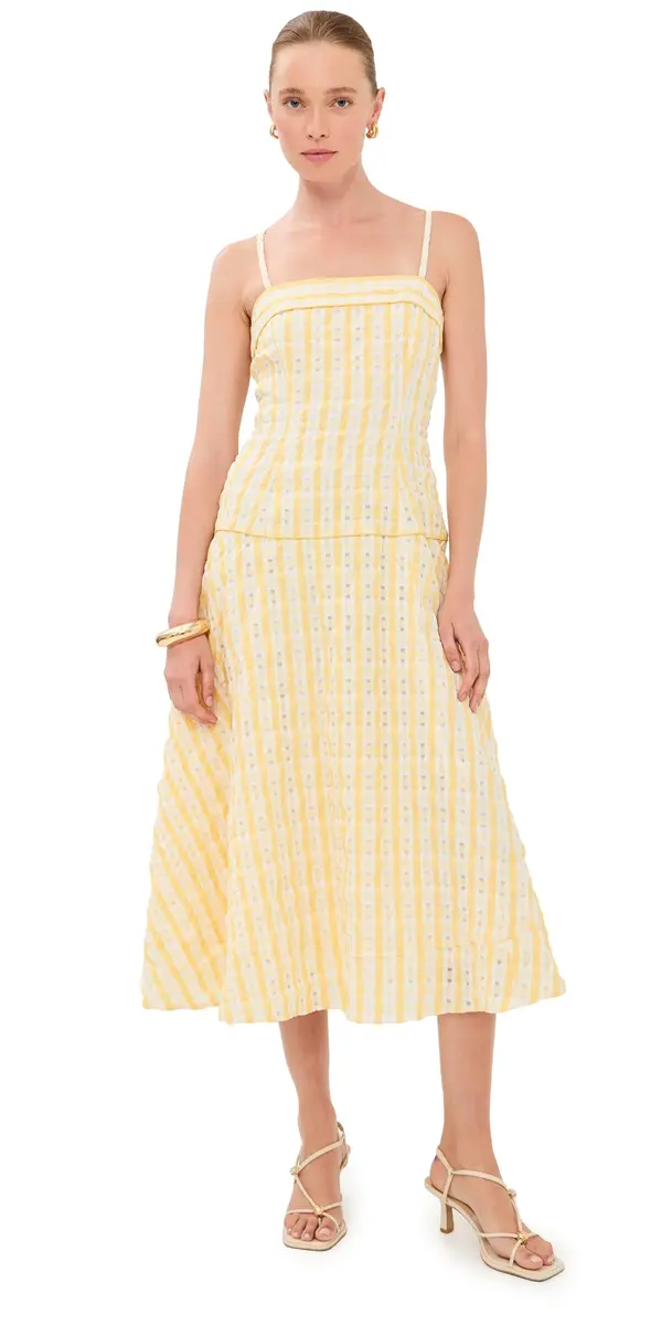 Rosie Assoulin Drop Me A Note Dress | Image 1 Rosie Assoulin Drop Me A Note Dress | Image 1