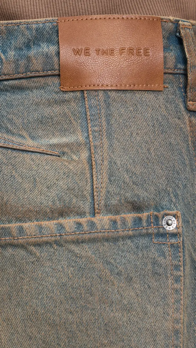 Free People Good Luck Mid Rise Barrel Jeans | Thumbnail 6 Free People Good Luck Mid Rise Barrel Jeans | Thumbnail 6