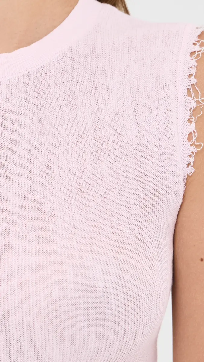 Helmut Lang Raw Edge Tank | Thumbnail 6 Helmut Lang Raw Edge Tank | Thumbnail 6