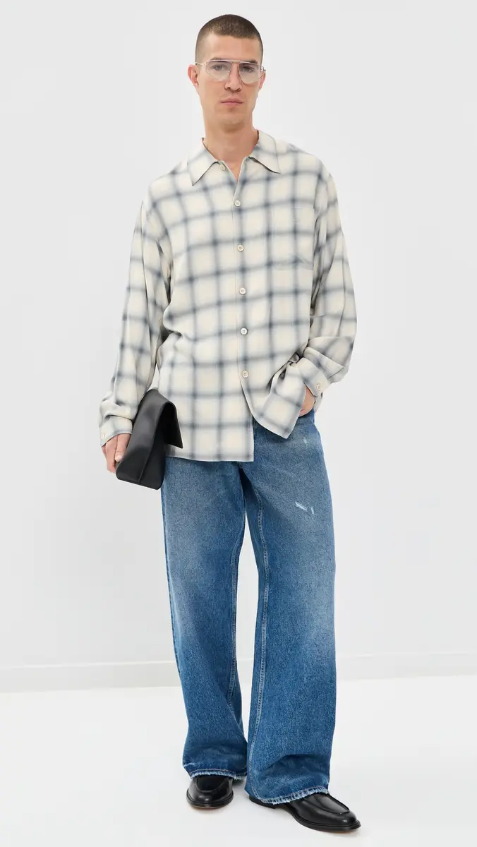 Acne Studios 1981 Wide Leg Jeans | Thumbnail 5 Acne Studios 1981 Wide Leg Jeans | Thumbnail 5