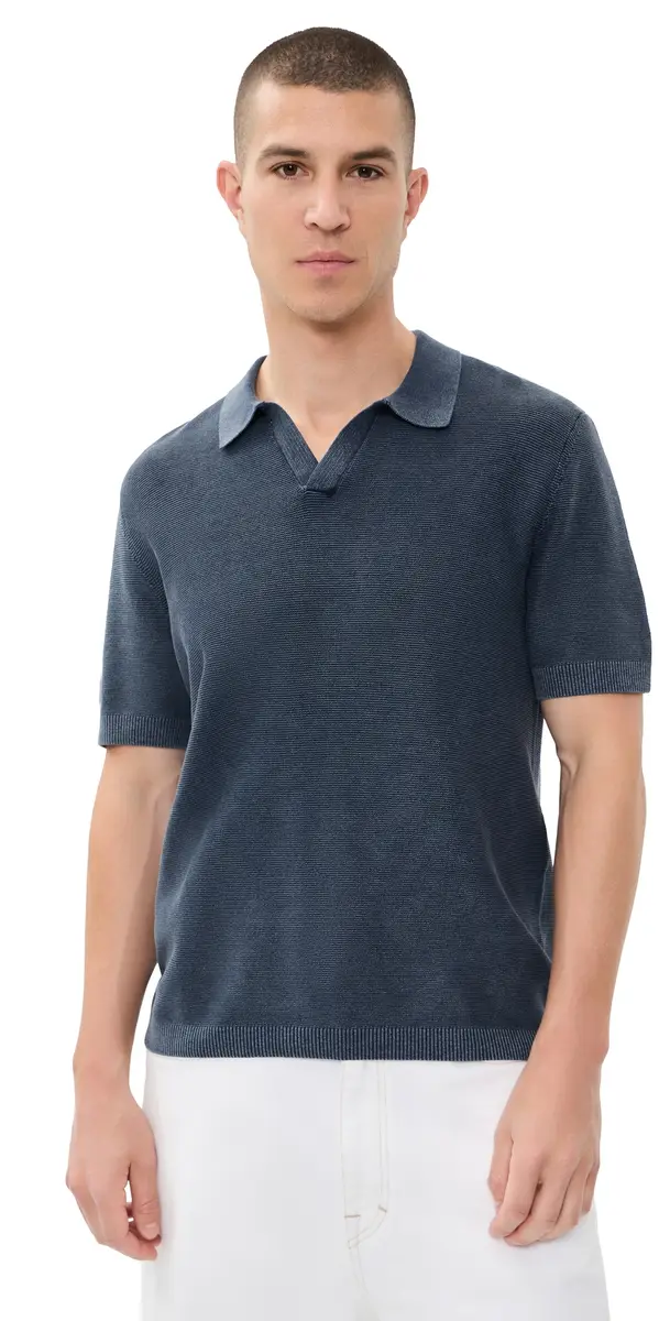 RAILS Baker Polo unwashed Navy | Image 1 RAILS Baker Polo unwashed Navy | Image 1