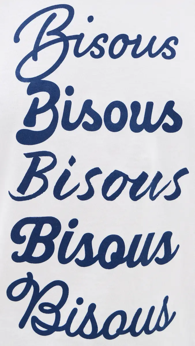 Sunny Somewhere Bisous Ringer Tee | Thumbnail 6 Sunny Somewhere Bisous Ringer Tee | Thumbnail 6