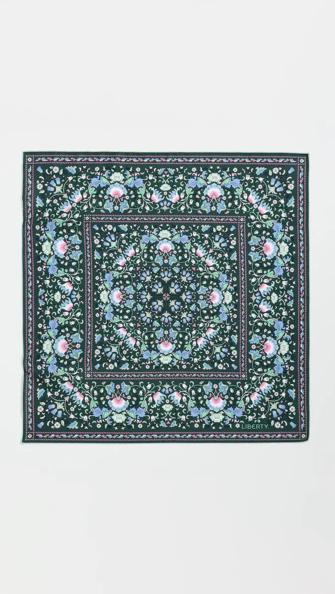 LIBERTY Lodden Silk Scarf | Thumbnail 4 LIBERTY Lodden Silk Scarf | Thumbnail 4
