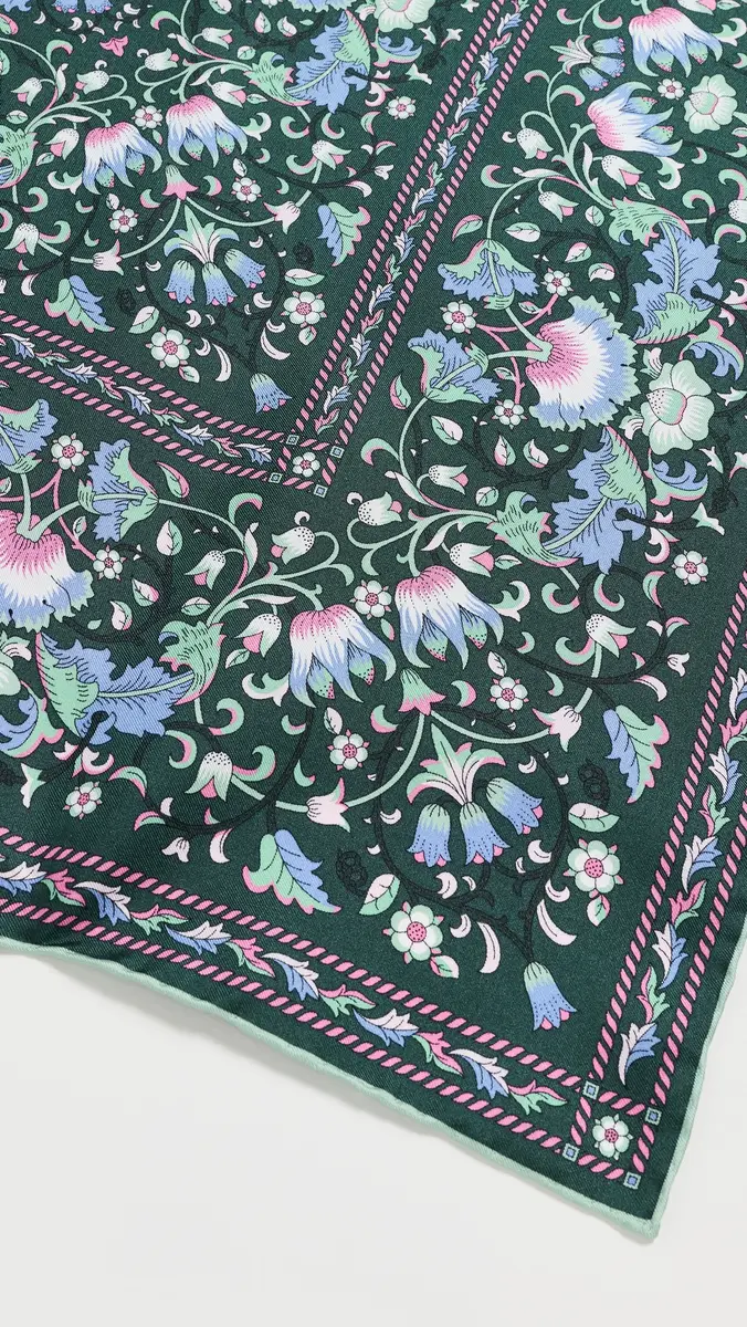 LIBERTY Lodden Silk Scarf | Thumbnail 5 LIBERTY Lodden Silk Scarf | Thumbnail 5