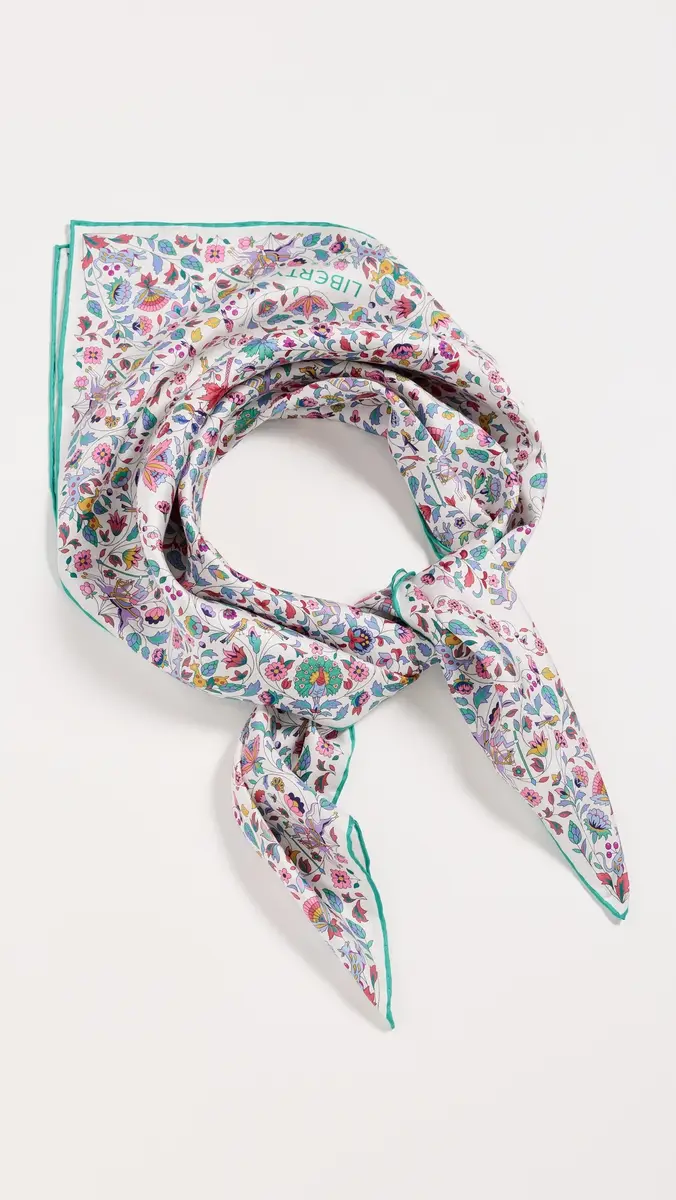 LIBERTY Imran Silk Scarf | Thumbnail 2 LIBERTY Imran Silk Scarf | Thumbnail 2