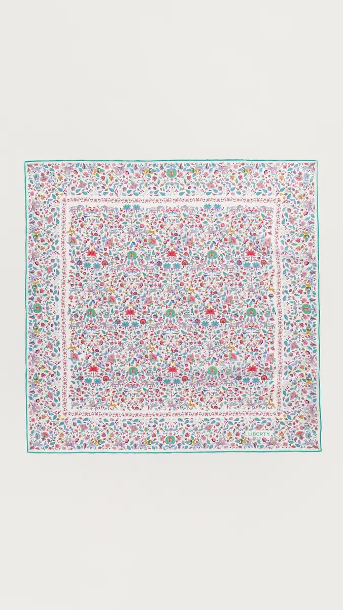 LIBERTY Imran Silk Scarf | Thumbnail 4 LIBERTY Imran Silk Scarf | Thumbnail 4