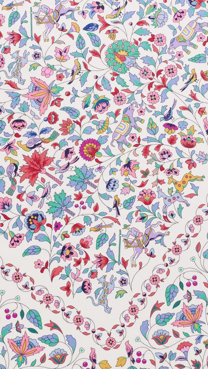 LIBERTY Imran Silk Scarf | Thumbnail 5 LIBERTY Imran Silk Scarf | Thumbnail 5