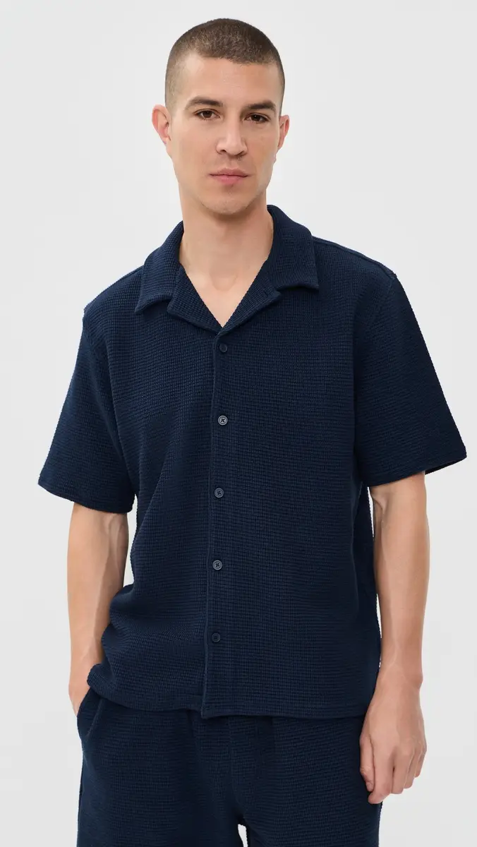 Wax London Clayland Textured Interlock Shirt | Thumbnail 2