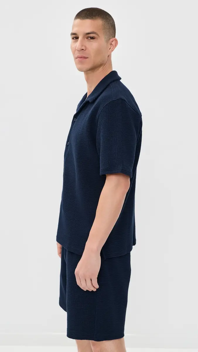 Wax London Clayland Textured Interlock Shirt | Thumbnail 4