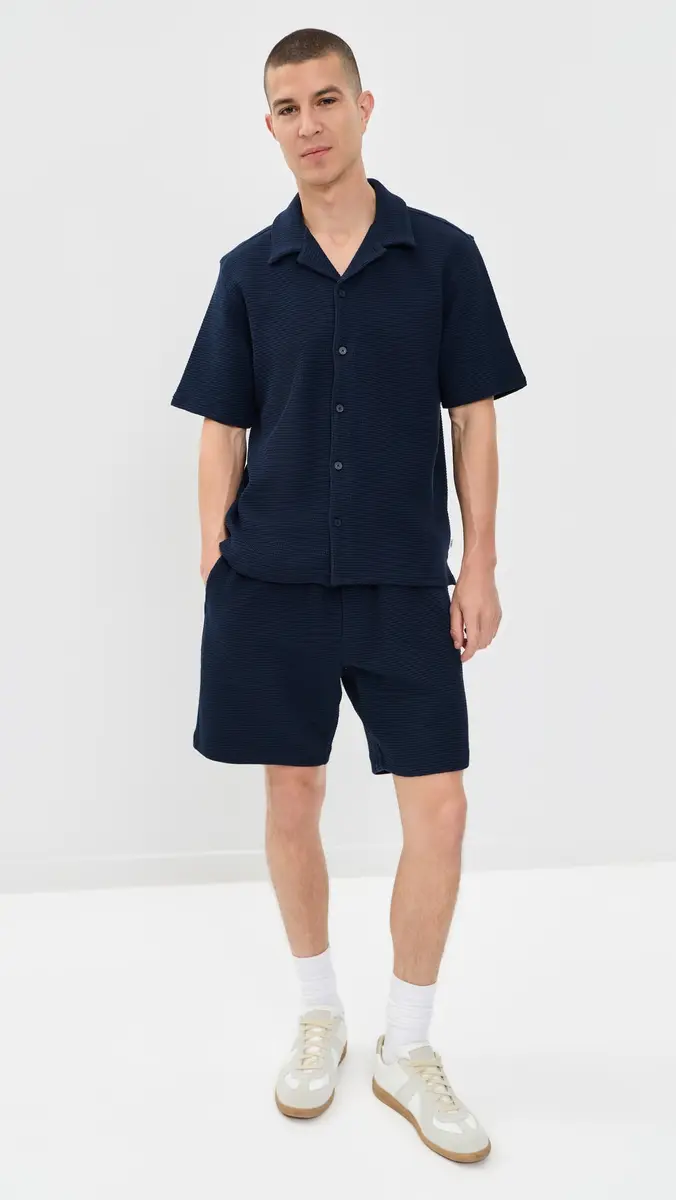 Wax London Clayland Textured Interlock Shirt | Thumbnail 5