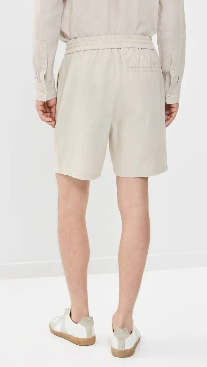 Les Deux Drawstring Linen Shorts 7 | Thumbnail 3 Les Deux Drawstring Linen Shorts 7 | Thumbnail 3
