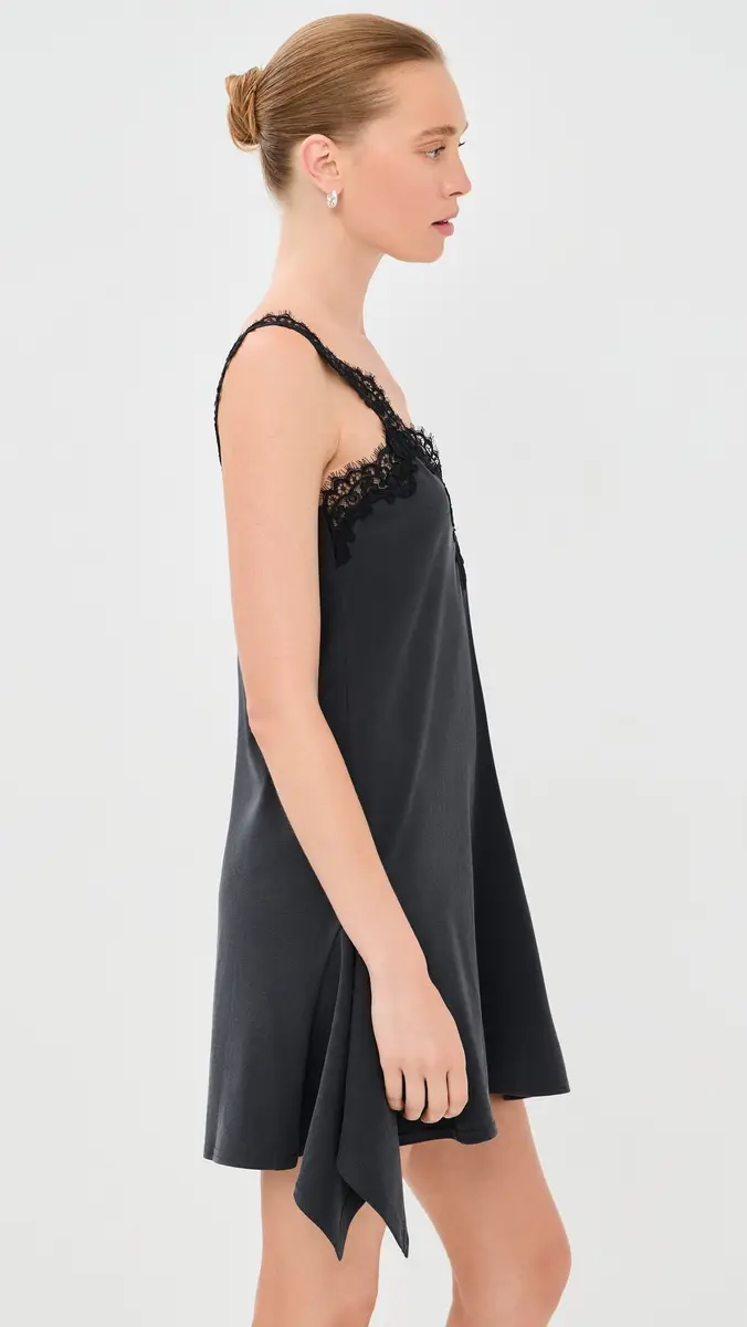 Stella McCartney Lace Mix Washed Jersey Dress | Thumbnail 5 Stella McCartney Lace Mix Washed Jersey Dress | Thumbnail 5