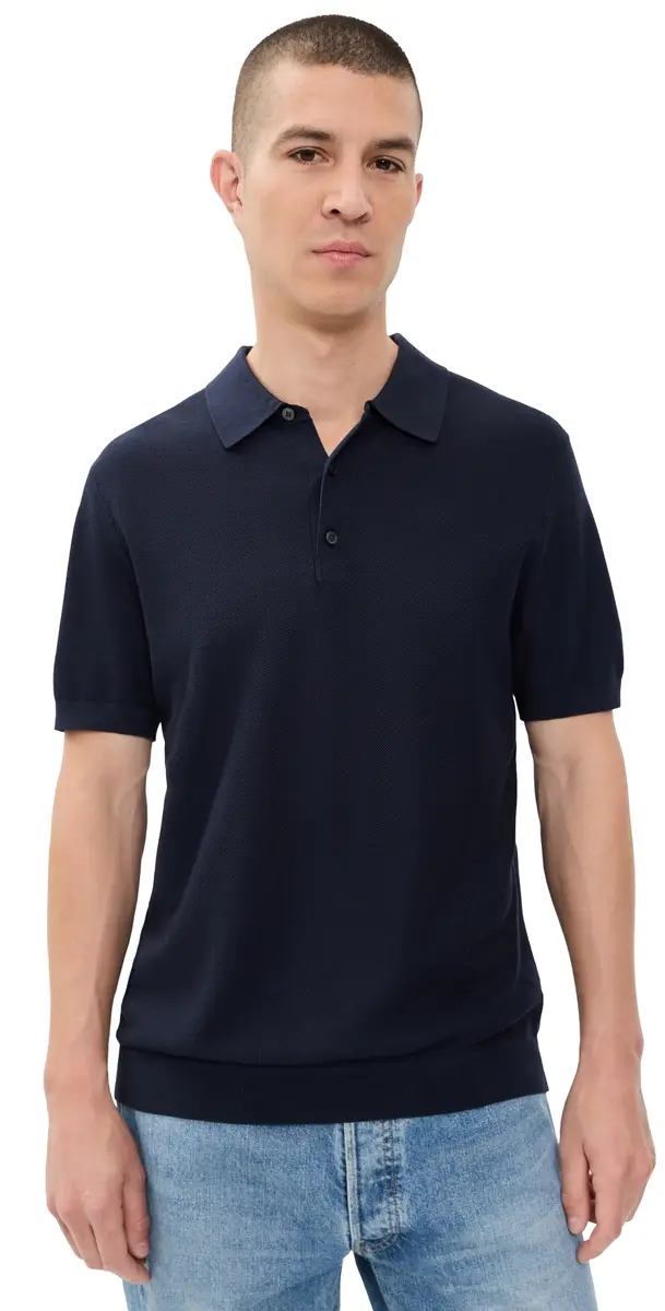Polo In Silk Cotton