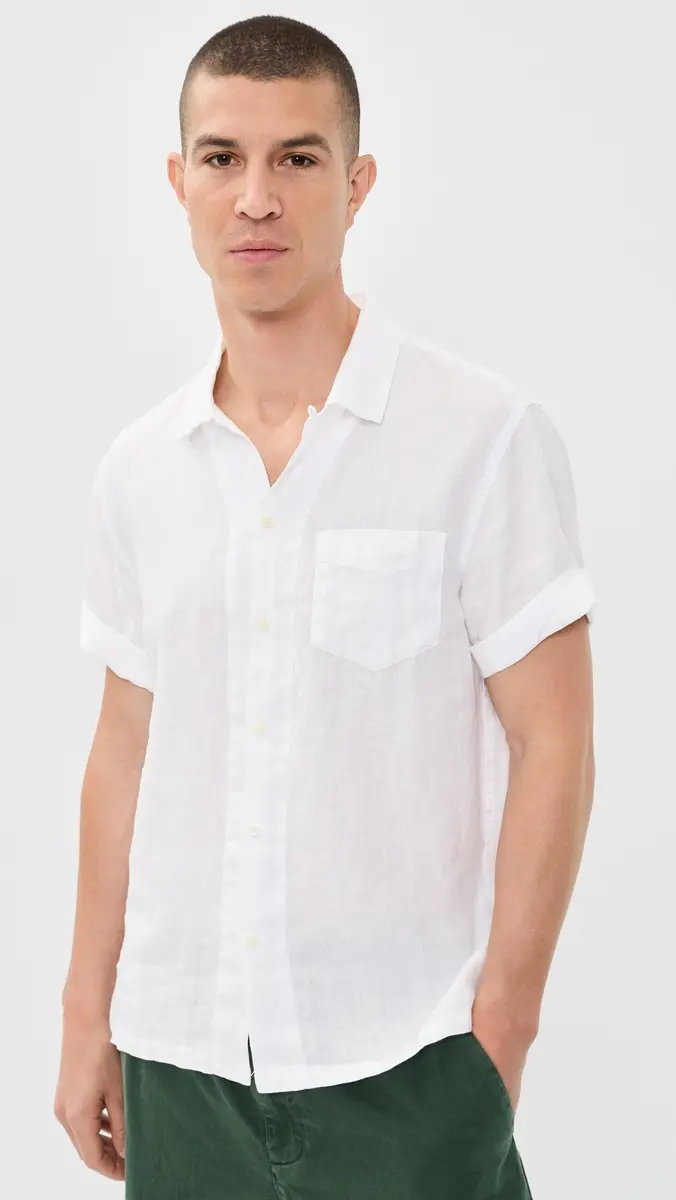 Alex Mill Linen Camp Shirt | Thumbnail 2 Alex Mill Linen Camp Shirt | Thumbnail 2