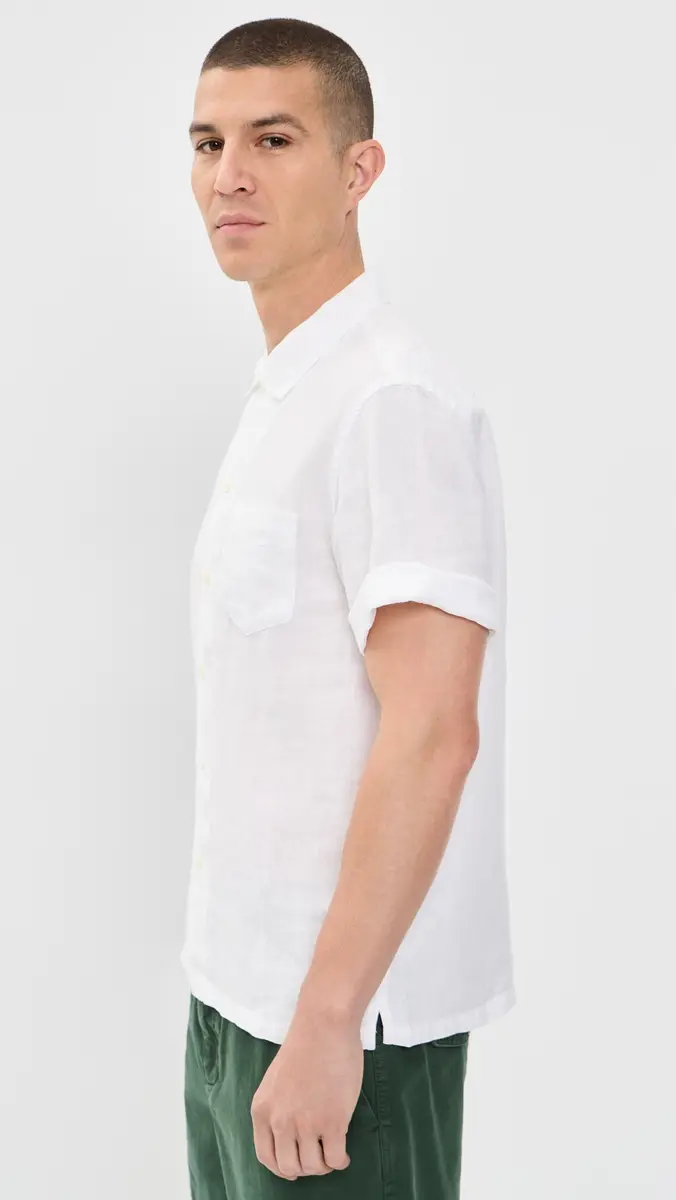Alex Mill Linen Camp Shirt | Thumbnail 4 Alex Mill Linen Camp Shirt | Thumbnail 4