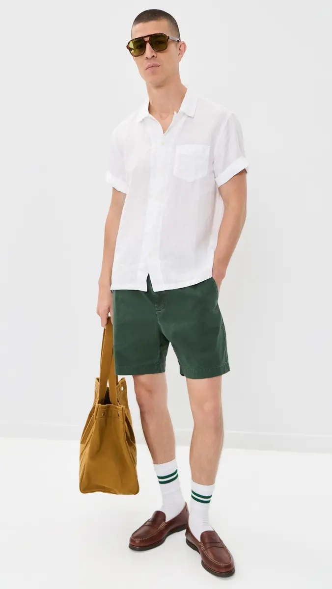 Alex Mill Linen Camp Shirt | Thumbnail 5 Alex Mill Linen Camp Shirt | Thumbnail 5