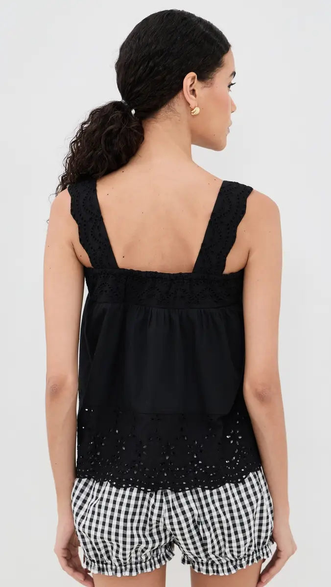 Playa Lucila Eyelet Tank | Thumbnail 3 Playa Lucila Eyelet Tank | Thumbnail 3