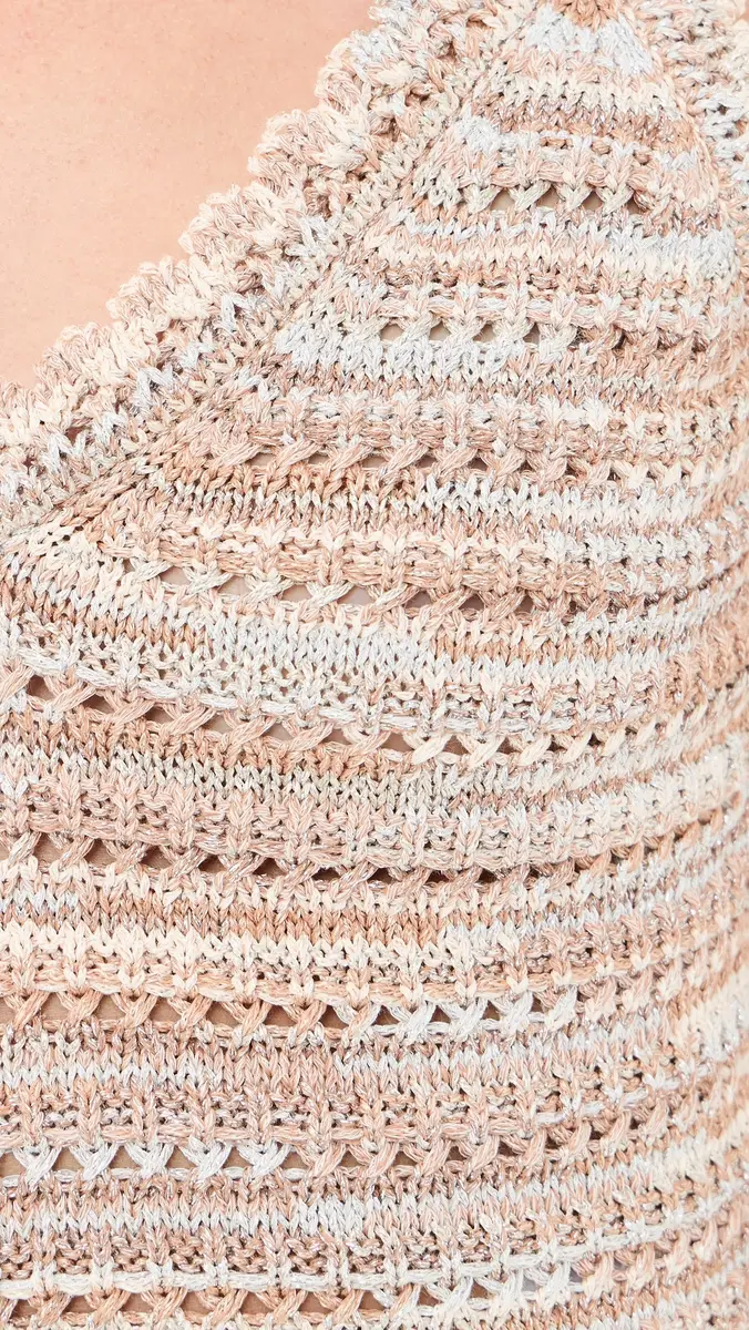 Veronica Beard Selwyn Knit Tank Beige Multi | Thumbnail 6 Veronica Beard Selwyn Knit Tank Beige Multi | Thumbnail 6