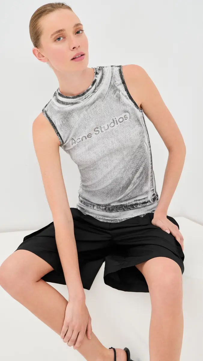 Acne Studios Elgie Tank Top | Thumbnail 2 Acne Studios Elgie Tank Top | Thumbnail 2