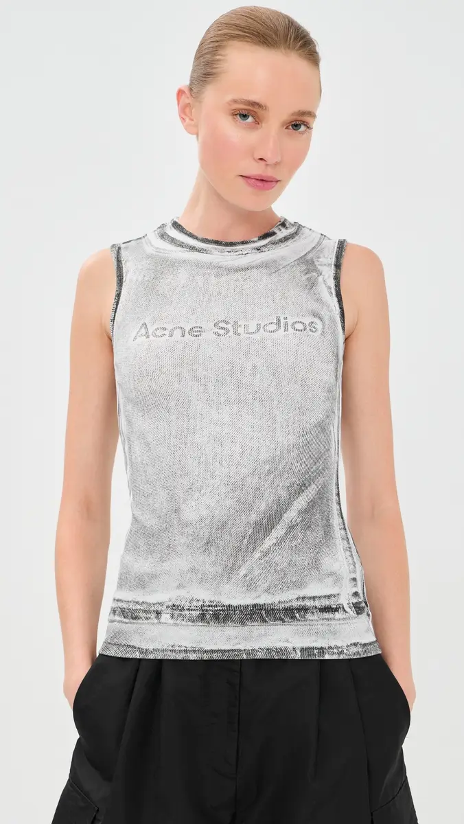 Acne Studios Elgie Tank Top | Thumbnail 3 Acne Studios Elgie Tank Top | Thumbnail 3
