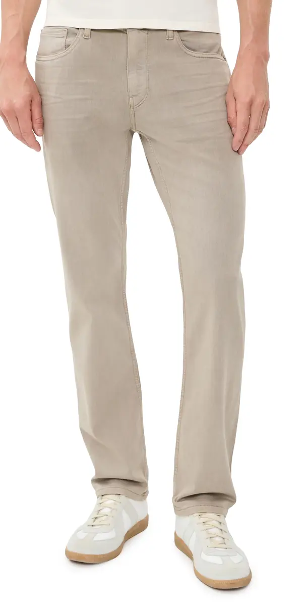 PAIGE Normandie Transcend Straight Jeans Vintage Pale Beige | Image 1 PAIGE Normandie Transcend Straight Jeans Vintage Pale Beige | Image 1