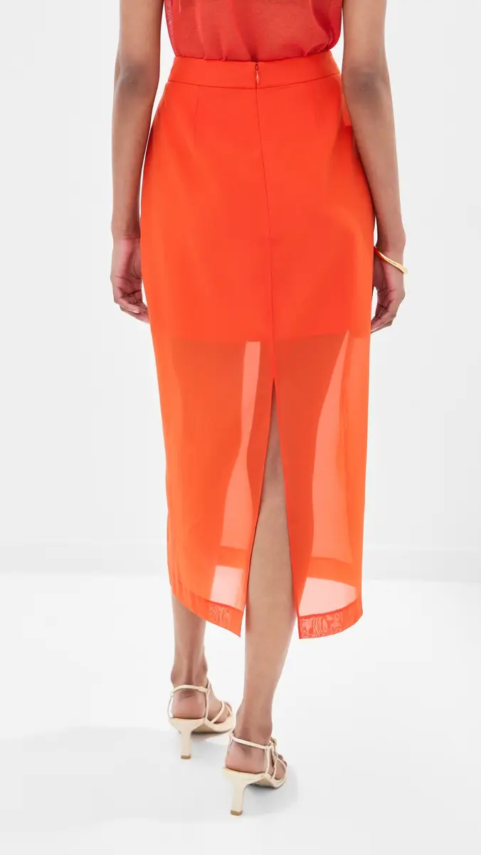 LE BOP Olivia Organza Midi Skirt | Thumbnail 3 LE BOP Olivia Organza Midi Skirt | Thumbnail 3