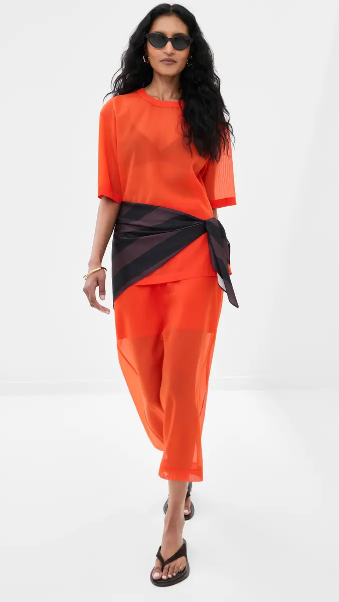LE BOP Olivia Organza Midi Skirt | Thumbnail 5 LE BOP Olivia Organza Midi Skirt | Thumbnail 5