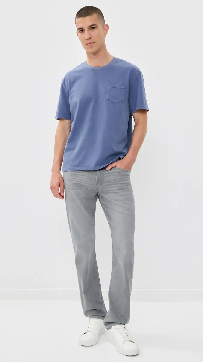 PAIGE Federal Transcend Slim Straight Jeans | Thumbnail 5