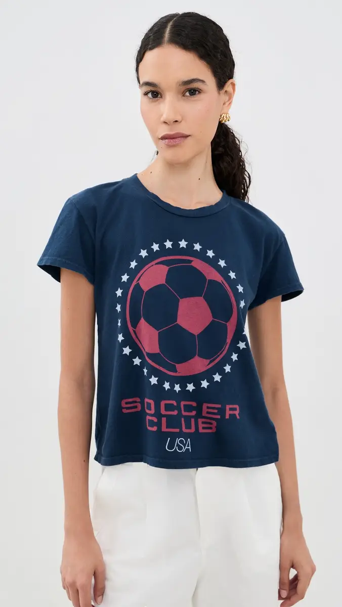 Original Retro Brand Soccer Club USA Fitted Tee | Thumbnail 2 Original Retro Brand Soccer Club USA Fitted Tee | Thumbnail 2