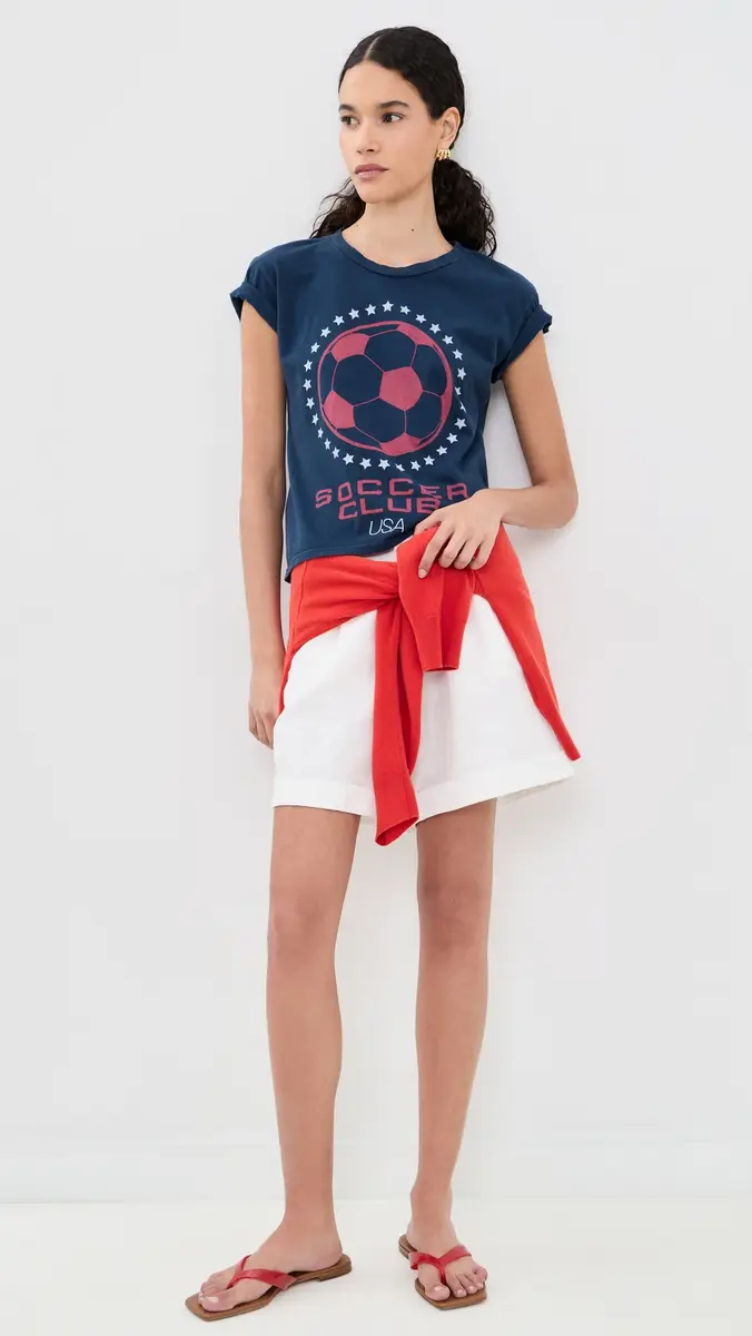 Original Retro Brand Soccer Club USA Fitted Tee | Thumbnail 5 Original Retro Brand Soccer Club USA Fitted Tee | Thumbnail 5
