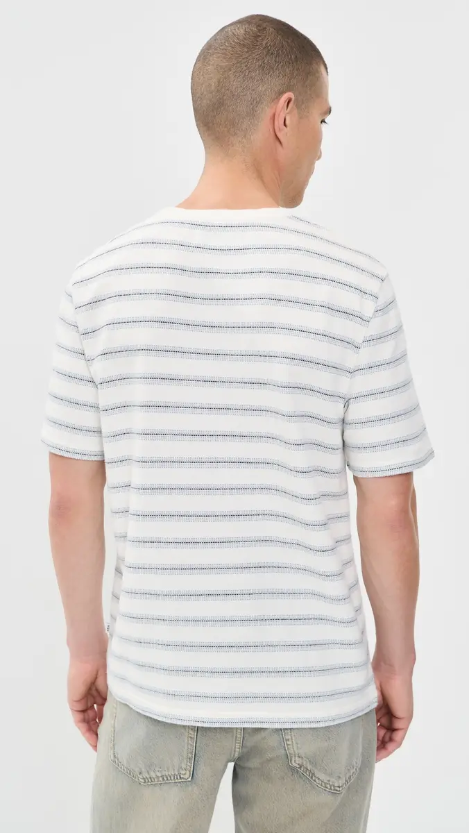 Wax London Stitch Stripe Dean Tee | Thumbnail 3