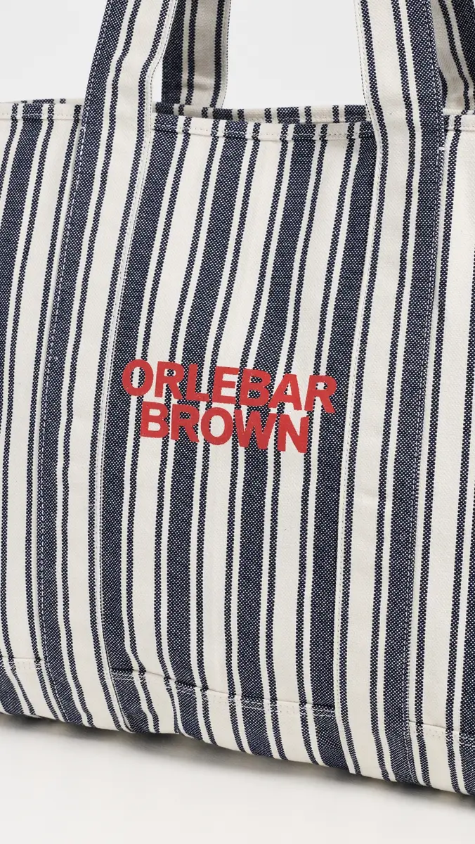 Orlebar Brown The Beach Bound Canvas Stripe Bag | Thumbnail 5 Orlebar Brown The Beach Bound Canvas Stripe Bag | Thumbnail 5