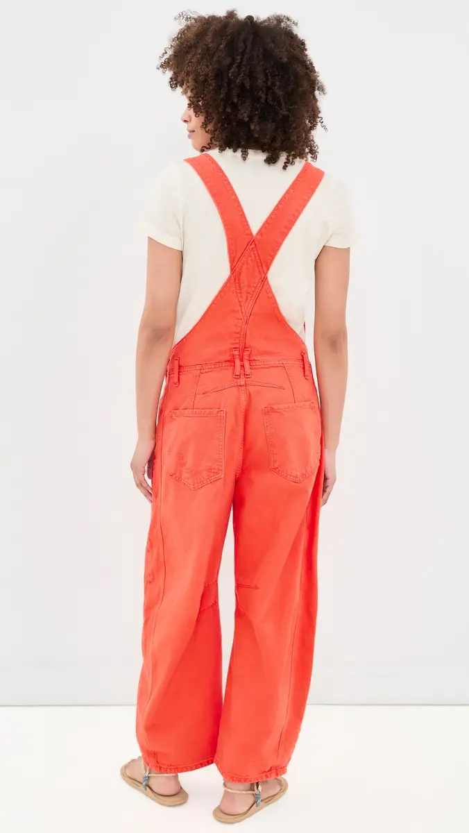 Free People Good Luck Overalls | Thumbnail 3