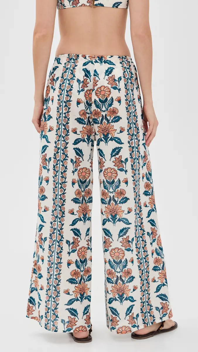 Montce Winona Floral Drawstring Wide-Leg Pants | Thumbnail 3 Montce Winona Floral Drawstring Wide-Leg Pants | Thumbnail 3