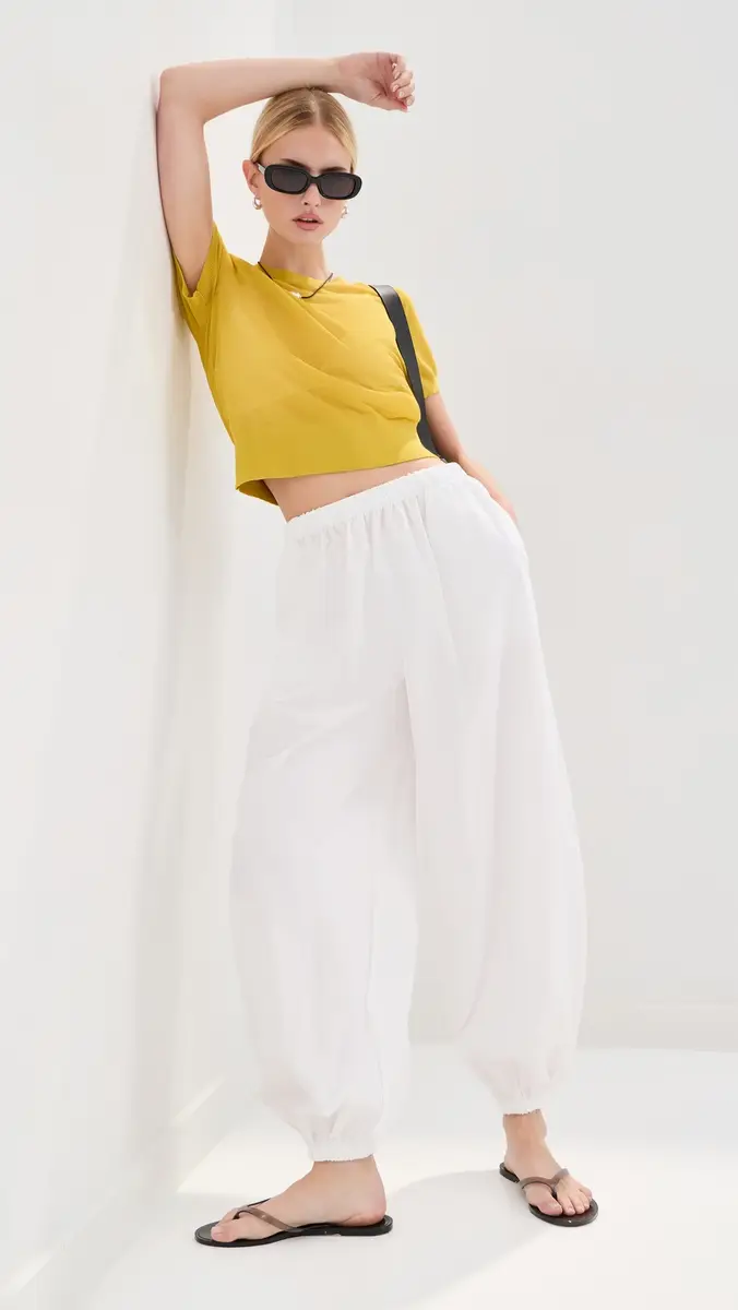 LE BOP Andi Oversized Poplin Balloon Pants | Thumbnail 5 LE BOP Andi Oversized Poplin Balloon Pants | Thumbnail 5
