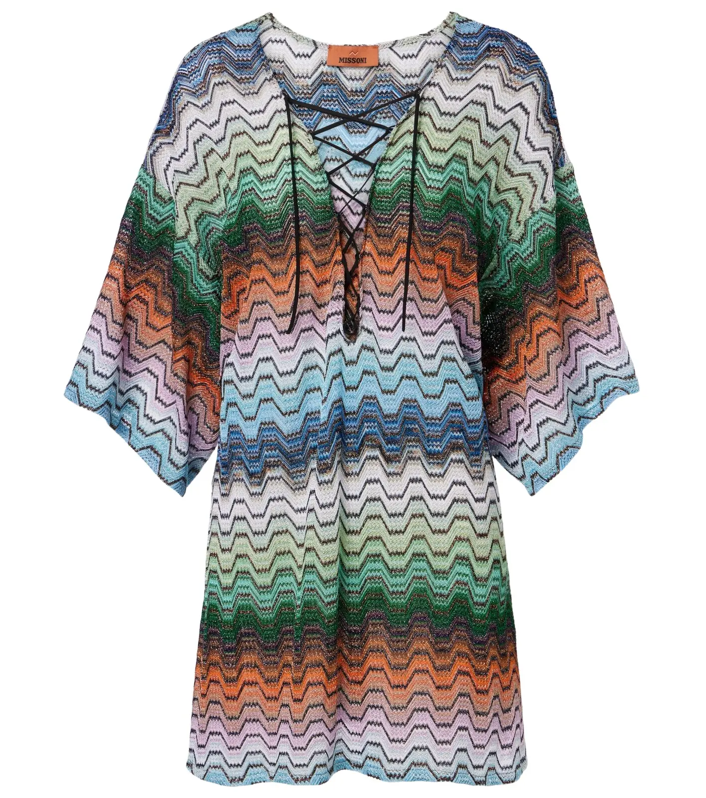 Wave lamé beach dress Wave lamé beach dress