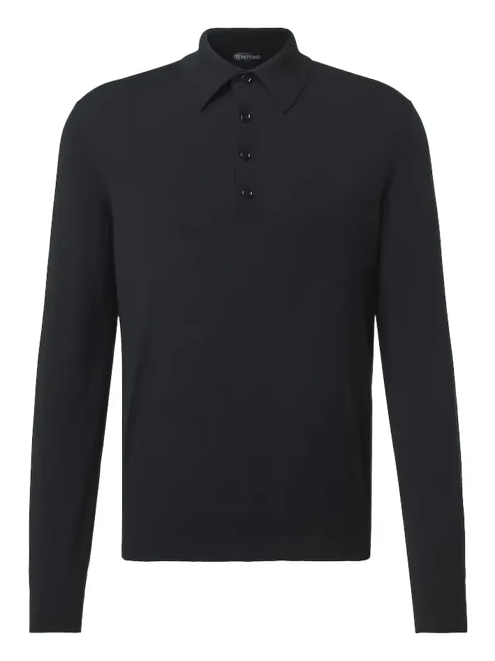 Wool polo sweater Wool polo sweater