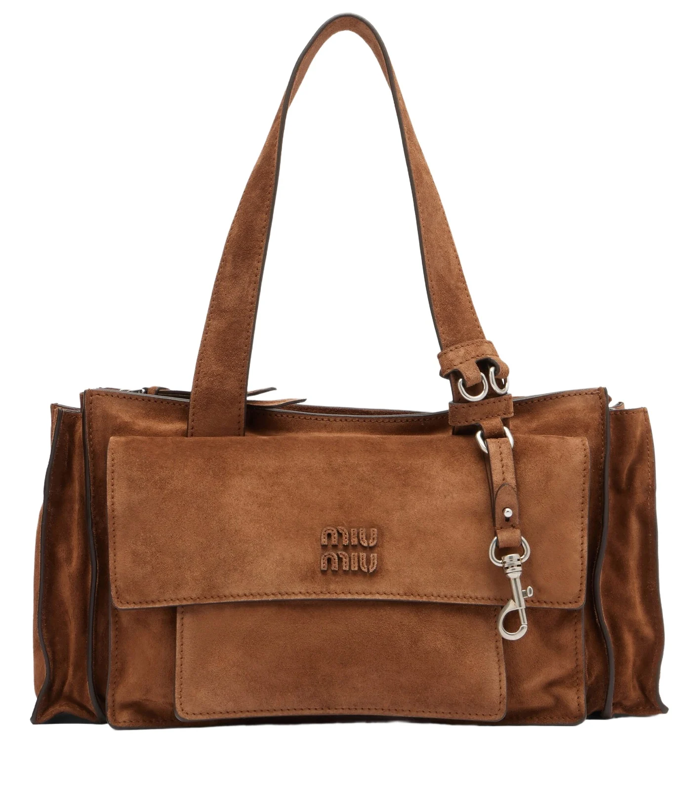 Utilitaire suede shoulder bag Utilitaire suede shoulder bag
