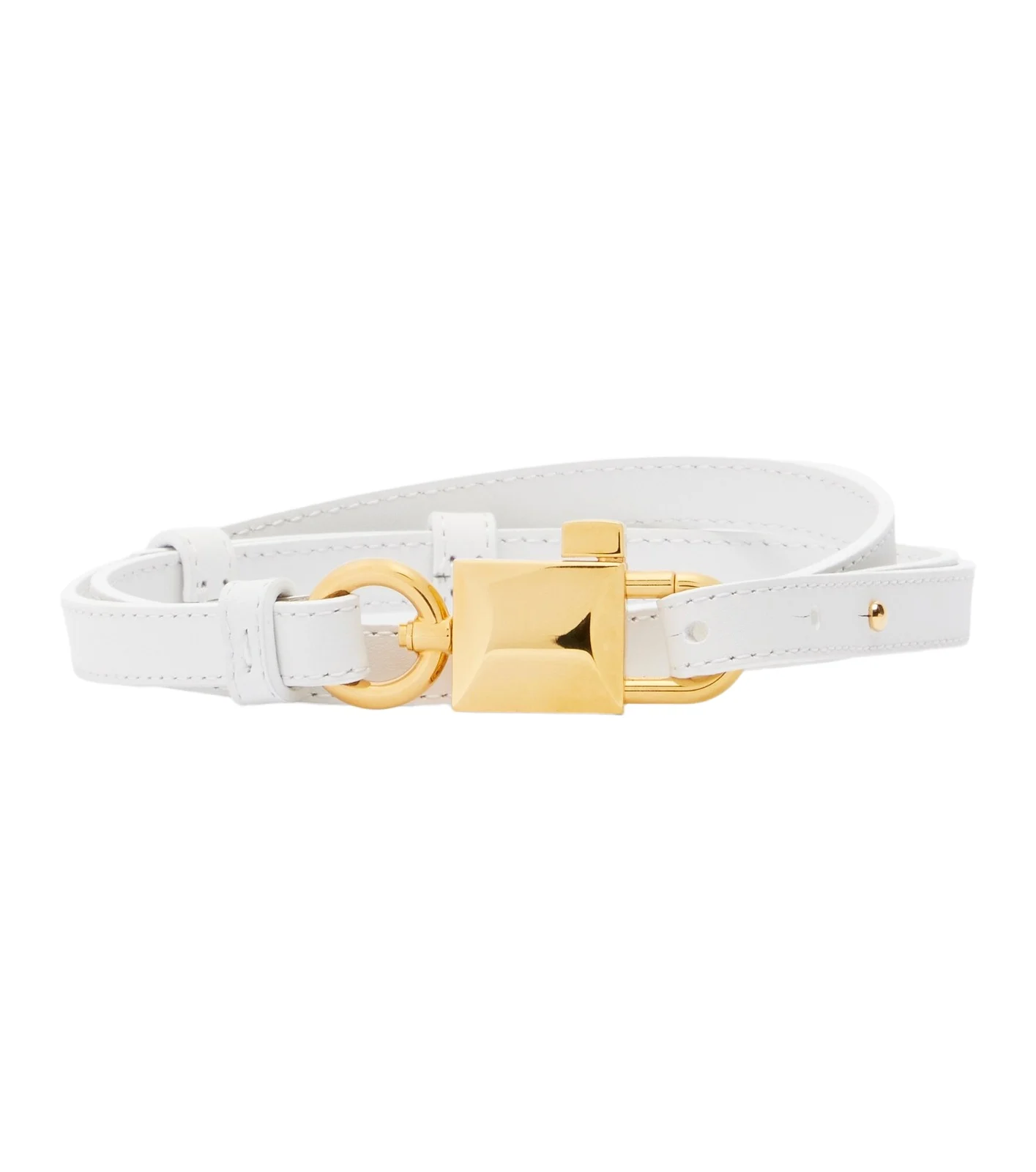 Lock leather belt Lock leather belt